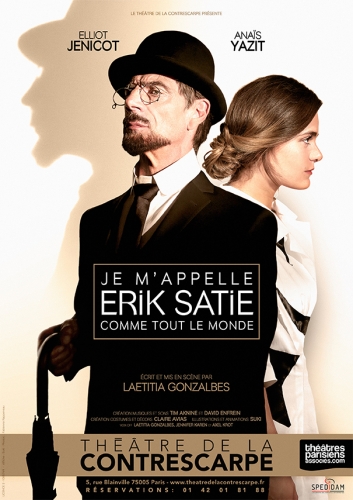 elliot jenicot,anaïs yazit,laetitia gonzalbes,tim aknine,david enfrein,claire avias,suki,jennifer karen,axel krot,erik satie,theatre de la contrescarpe