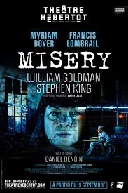 théâtre hébertot,misery,stephen king,daniel benoin,jean-pierre laporte,francis lombrail,myriam boyer,viktor lazlo,rob reiner