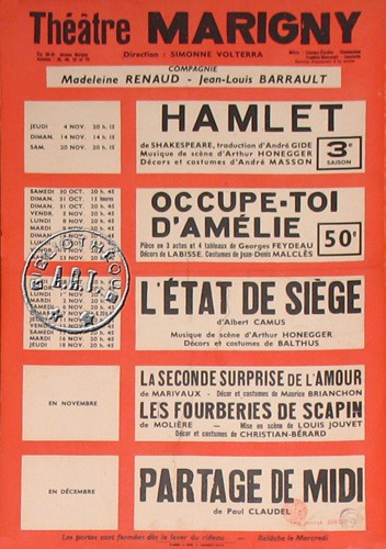 albert camus,état de siège,simon-pierre boireau,claire boyé,victoria,benjamin broux,céline espérin,adrien jolivet,antoine seguin,juliette prillard,théâtre marigny,jacques puisais,vincent léger,charlotte rondelez,poche-montparnasse